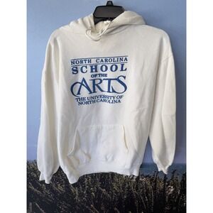 Vintage North Carolina School Of Arts RARE 1990s Jerzees Hoodie Puff Print